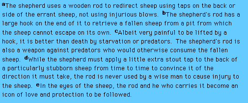 Shaded Paragraph Text